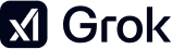 Grok AI logo